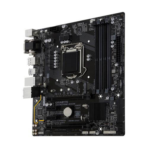 Placa Gigabyte H270m-Ds3h Intel1151 Ddr4 Hdmi Pcie3.0 | Quonty.com | GA-H270M-DS3H