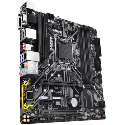 Placa Gigabyte H370m D3h Intel1151 Pcie3.0 Matx | Quonty.com | GAH370MD3H