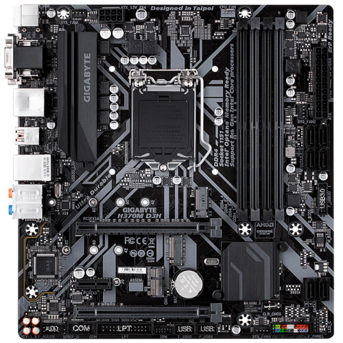 Placa Gigabyte H370m D3h Intel1151 Pcie3.0 Matx | Quonty.com | GAH370MD3H