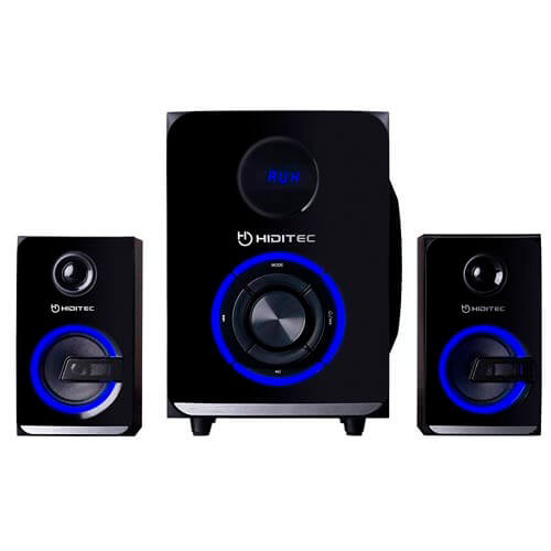 Altavoces Hiditec 2.1 H500 Multimedia 100w Bt4.0 Usb Sd | Quonty.com | SPK010001