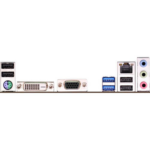 Placa Asrock H81m-Dgs R2.0 Intel1150 2ddr3 Dvi Sata3 Usb3.0 | Quonty.com | 90-MXGS60-A0UAYZ