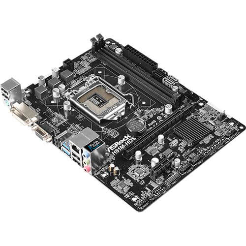 Placa Asrock H81m-Hds R2.0 Intel1150 2ddr3 Hdmi Sata3 Usb3.0 | Quonty.com | 90-MXGX80-A0UAYZ