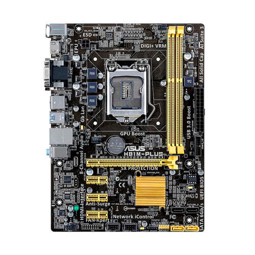 Placa Asus H81m-P Plus (Caja Blanca) Intel1150 2ddr3 Hdmi | Quonty.com | 90MB0L70-M0EAY0