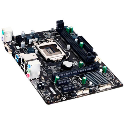 Placa Gigabyte H81m-S1 Intel1150 2ddr3 Vga Sata3 Usb3.0 Matx | Quonty.com | GA-H81M-S1