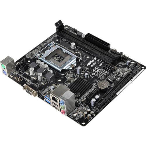 Placa Asrock H81m-Vg4 R3.0 Intel1150 2ddr3 Vga Sata3 Usb3.0 | Quonty.com | 90-MXB1J0-A0UAYZ