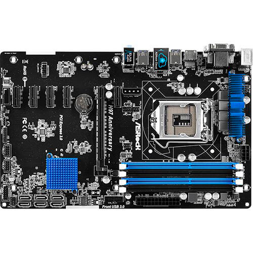 Placa Asrock H97 Anniversary Intel1150 4ddr3 Hdmi Pcx3.0 | Quonty.com | H97ANNIVERSARY