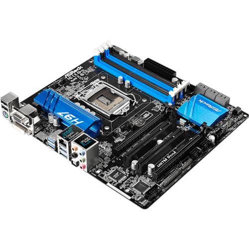 Placa Asrock H97m Pro4 Intel1150 4ddr3 Hdmi Pcx3.0 Sata3 | Quonty.com | 90-MXGTA0-A0UAYZ