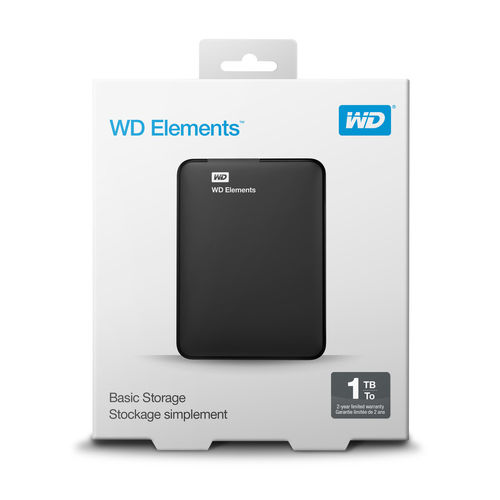 Hdd Wd Externo 2.5&Quot; 1tb Elements Negro | Quonty.com | WDBUZG0010BBK-WESN