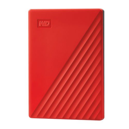 Hdd Wd Externo 2.5&Quot; 4tb My Passport Rojo | Quonty.com | WDBPKJ0040BRD-WESN