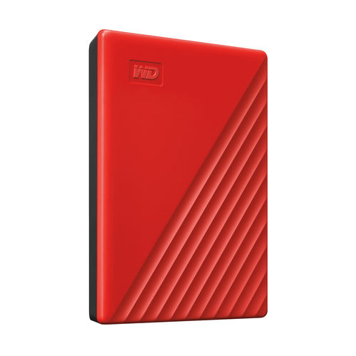 Hdd Wd Externo 2.5&Quot; 4tb My Passport Rojo | Quonty.com | WDBPKJ0040BRD-WESN