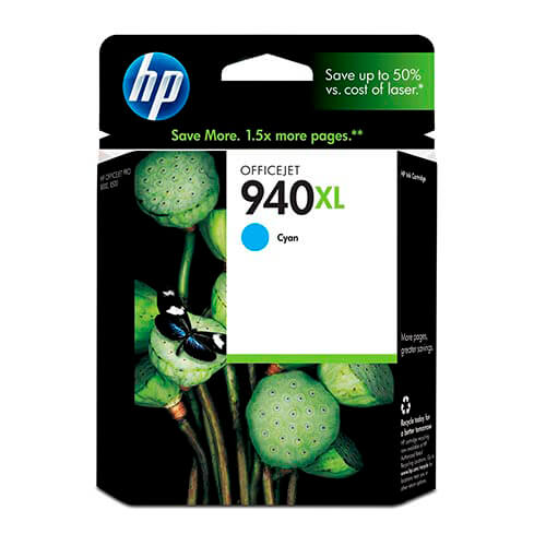 Tinta Hp C4907ae Nº 940xl Cyan | Quonty.com | C4907AE