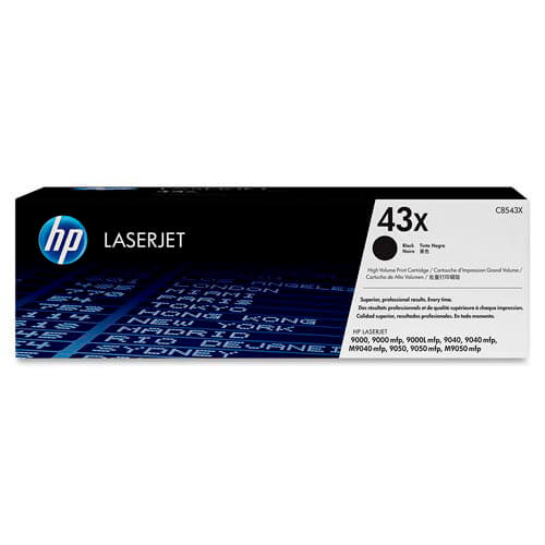 Toner Hp C8543x Nº43x Negro 30.000pag Alta Capacidad | Quonty.com | C8543X