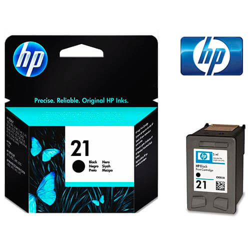 Tinta Hp C9351ae Nº 21 Negro | Quonty.com | C9351AE