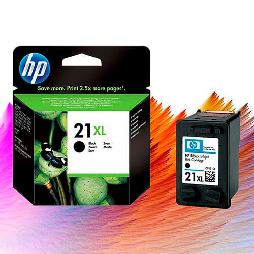 Tinta Hp C9351c Nº 21xl Negro | Quonty.com | C9351CE