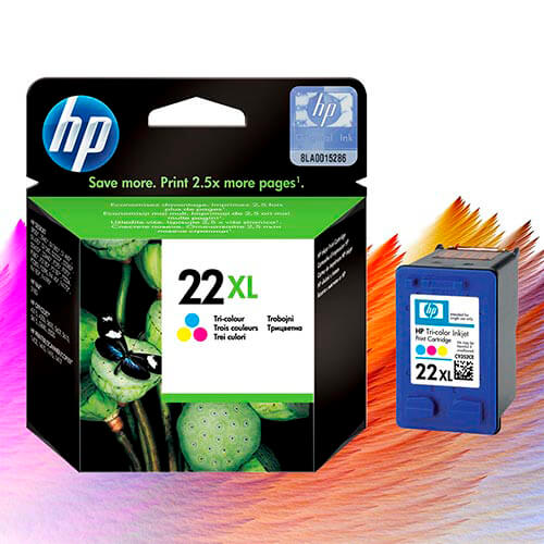 Tinta Hp C9352c Nº 22xl Tricolor | Quonty.com | C9352CE