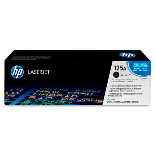 Toner Hp Cb540a Nº125a Negro 2.200pag | Quonty.com | CB540A
