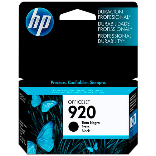 Tinta Hp Cd971a Nº 920 Negra | Quonty.com | CD971AE