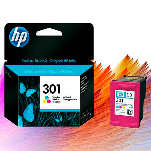 Tinta Hp Ch562ee Nº 301 Color 165 Pag. | Quonty.com | CH562EE