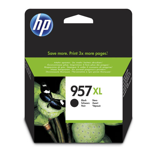 Tinta Hp L0r40ae Nº 957xl Negro Alto Rendimiento | Quonty.com | L0R40AE