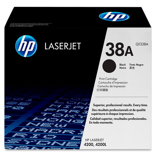 Toner Hp Q1338a Nº38a Negro 4.200pag | Quonty.com | Q1338A