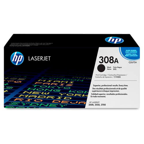 Toner Hp Q2670a Nº308a Negro 6.000pag | Quonty.com | Q2670A