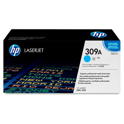 Toner Hp Q2671a Nº309a Cian 4.000pag | Quonty.com | Q2671A