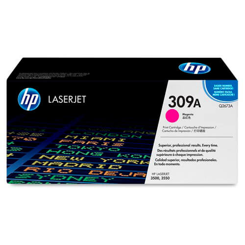 Toner Hp Q2673a Nº309a Magenta 4.000pag | Quonty.com | Q2673A