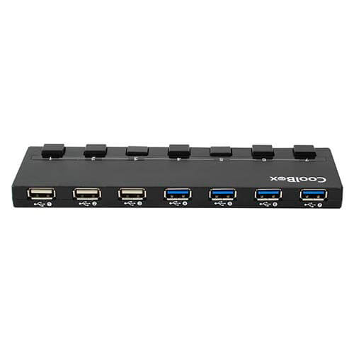 Hub Coolbox 7 Ptos (4 Usb3.0) | Quonty.com | HUBCOO356A
