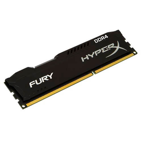 Kingston Ddr4 8gb 2133mhz Cl14 Hyperx Fury Black | Quonty.com | HX421C14FB2/8