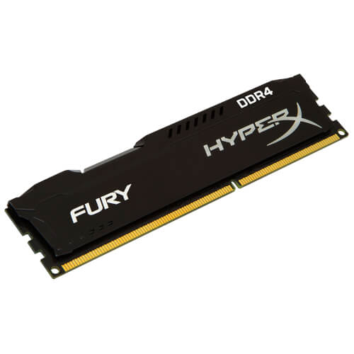 Kingston Ddr4 4gb 2666mhz Cl16 Hyperx Fury Black | Quonty.com | HX426C15FB/4