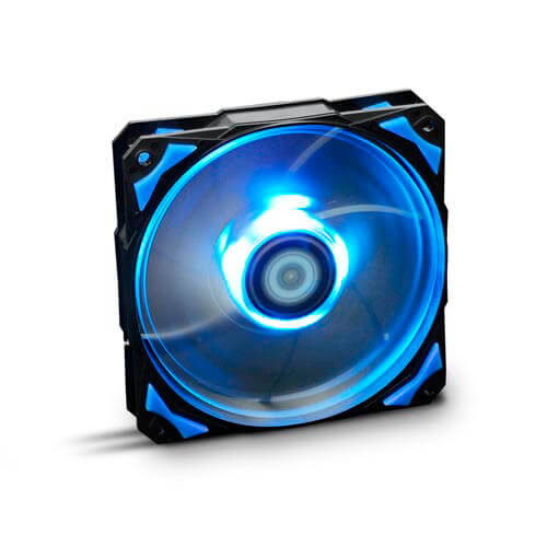 Ventilador Nox Hfan 12cm 1.600rpm Leds-Azules | Quonty.com | HXHUMMERF120LB