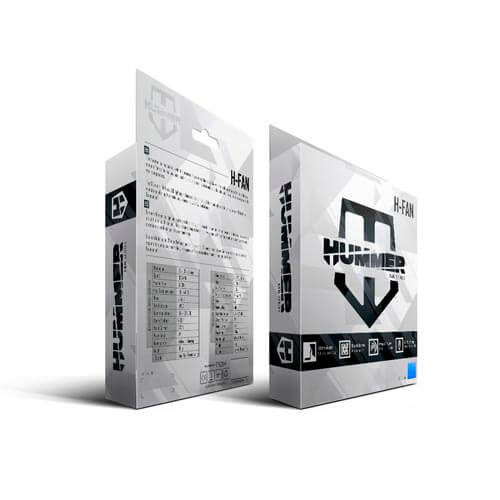 Ventilador Nox Hfan 12cm 1.600rpm Leds-Azules | Quonty.com | HXHUMMERF120LB