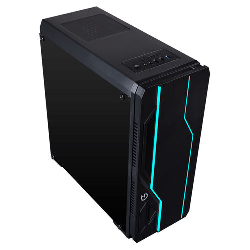 Caja Semitorre/Atx Hiditec V10 Rgb Usb3.0 Led-Multi | Quonty.com | CHA010019