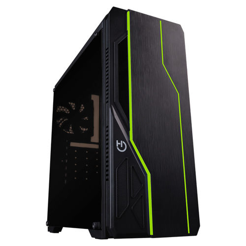 Caja Semitorre/Atx Hiditec V10 Rgb Usb3.0 Led-Multi | Quonty.com | CHA010019