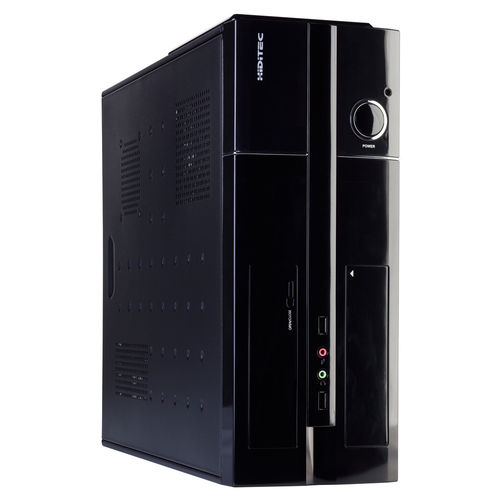 Caja Sobremesa/Atx Hiditec K7 Fuente 500w Usb2.0 Negro | Quonty.com | CH20K70003