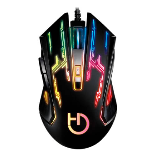 Raton Hiditec Gaming Gx12 Gmo010002 Optico 2400dpi Usb | Quonty.com | GMO010002