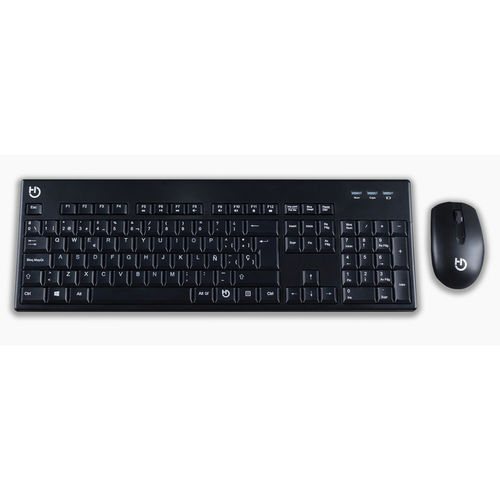 Teclado Y Ratón Inalámbricos Hiditec Km400 Pro Negro | Quonty.com | KEY010002