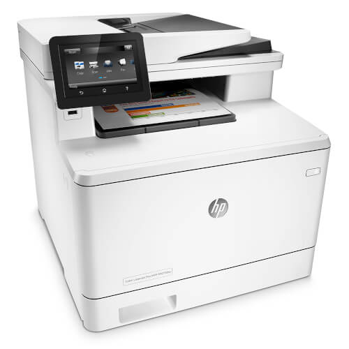 Multifuncion Hp Con Fax Lasercolor Pro M477fnw Wifi Negro | Quonty.com | CF377A