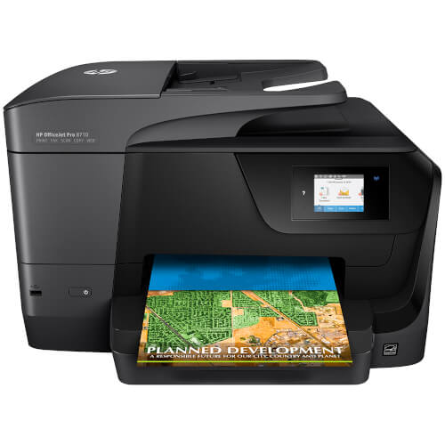 Impresora Tinta Multifunción Hp Officejet Pro 8710 Ethernet | Quonty.com | D9L18A