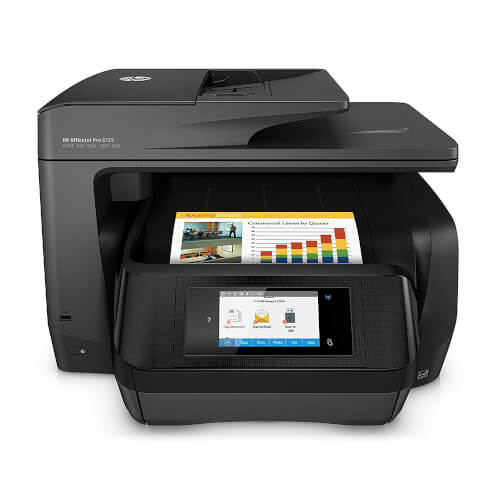 Impresora Tinta Multifunción Hp Officejet Pro 8725 | Quonty.com | M9L80A
