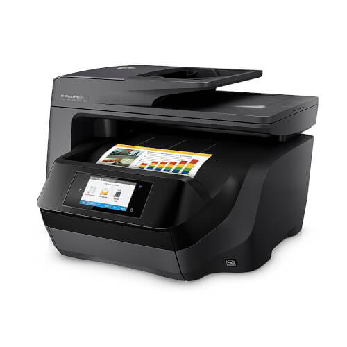 Impresora Tinta Multifunción Hp Officejet Pro 8725 | Quonty.com | M9L80A