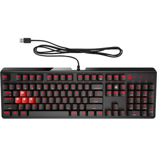 Teclado Hp Omen By Hp 1100 Usb | Quonty.com | 1MY13AA