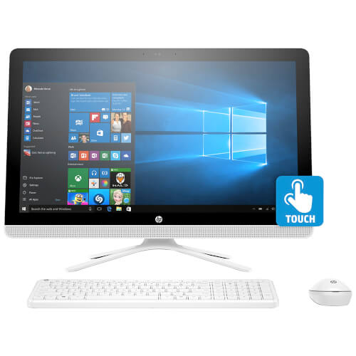Pc All In One Hp 24-G013ns 23.8''Fhd 4gb Blanco | Quonty.com | X0X55EA