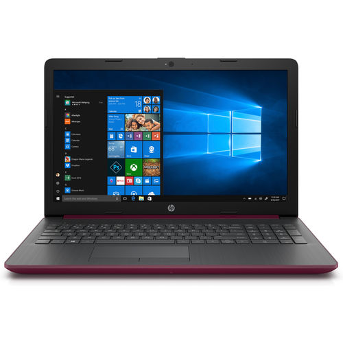 Portátil Hp 15-Da0722ns - I7-7500u 2.7ghz - 8gb Borgoña | Quonty.com | 4XU45EA