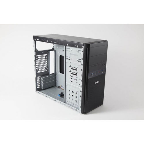 Caja Torre Coolbox M55 Micro Atx C/Fuente 2xusb3.0 Negro | Quonty.com | COO-PCM55-1