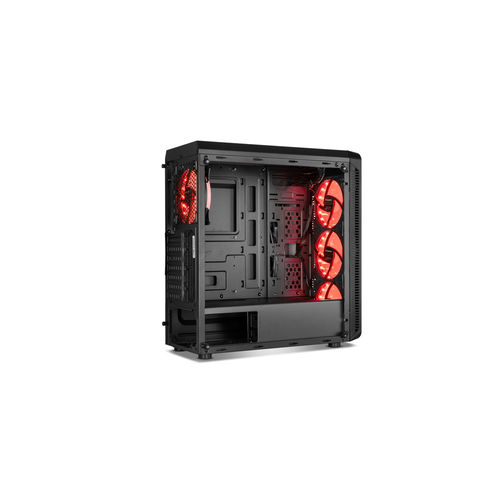 Caja Semitorre Nox Hummer Tgm S/Fuente Usb3.0 Negro Rgb | Quonty.com | NXHUMMERTGM