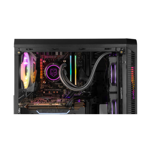 Caja Semitorre Nox Hummer Tgm S/Fuente Usb3.0 Negro Rgb | Quonty.com | NXHUMMERTGM