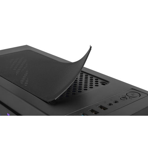 Caja Semitorre Nox Hummer Tgm S/Fuente Usb3.0 Negro Rgb | Quonty.com | NXHUMMERTGM