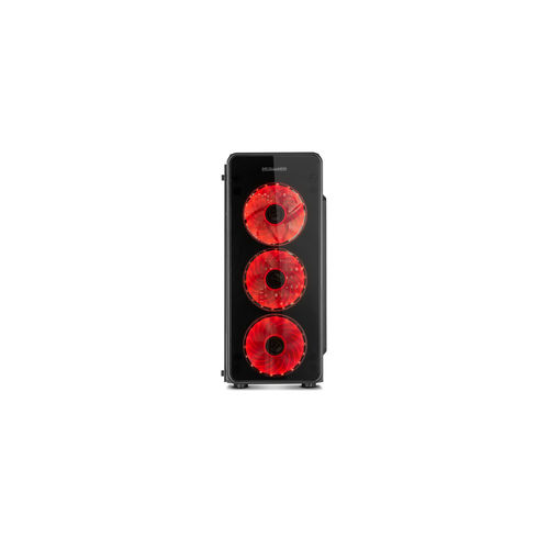 Caja Semitorre Nox Hummer Tgm S/Fuente Usb3.0 Negro Rgb | Quonty.com | NXHUMMERTGM