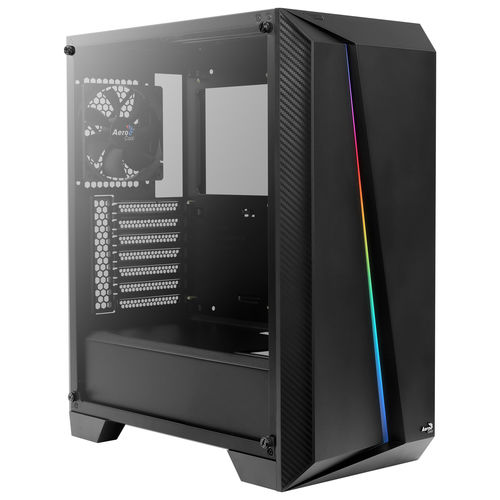 Aerocool Semitorre/Atx Cylon Pro Atx Cristal Templado | Quonty.com | CYLONPROBG